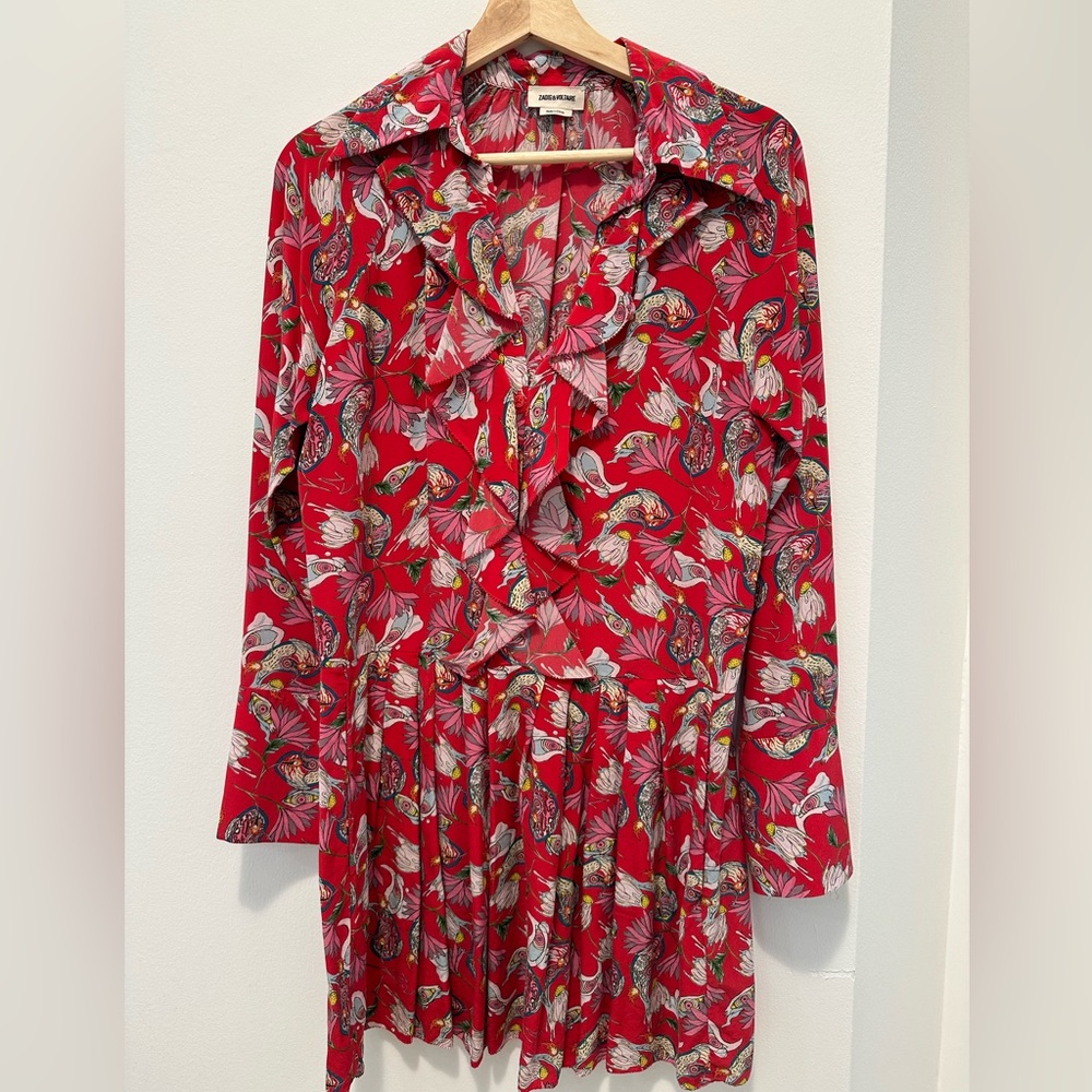 Zadig & Voltaire red dress